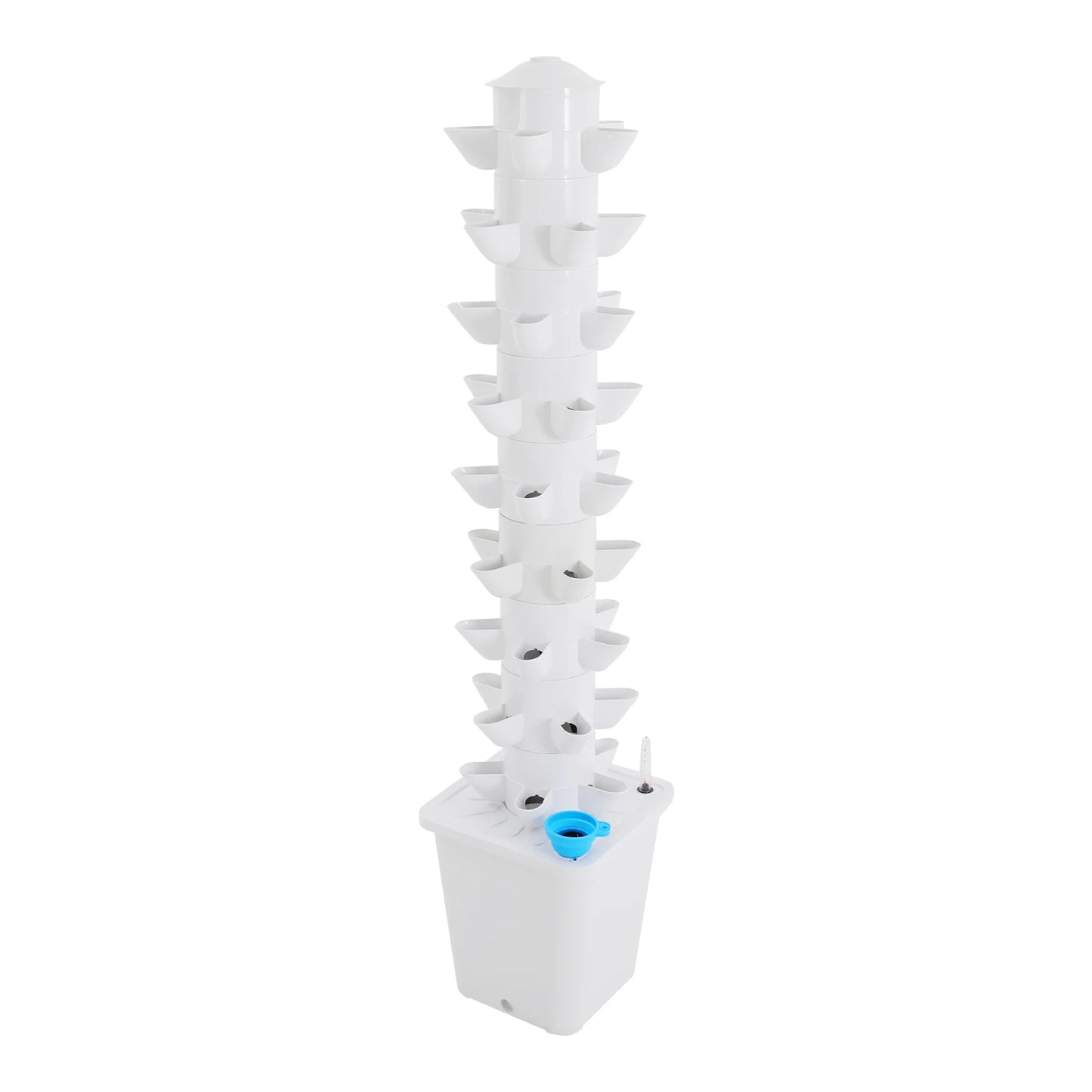 45 Hole Hydroponic Garden Vertical Tower Balcony Garden