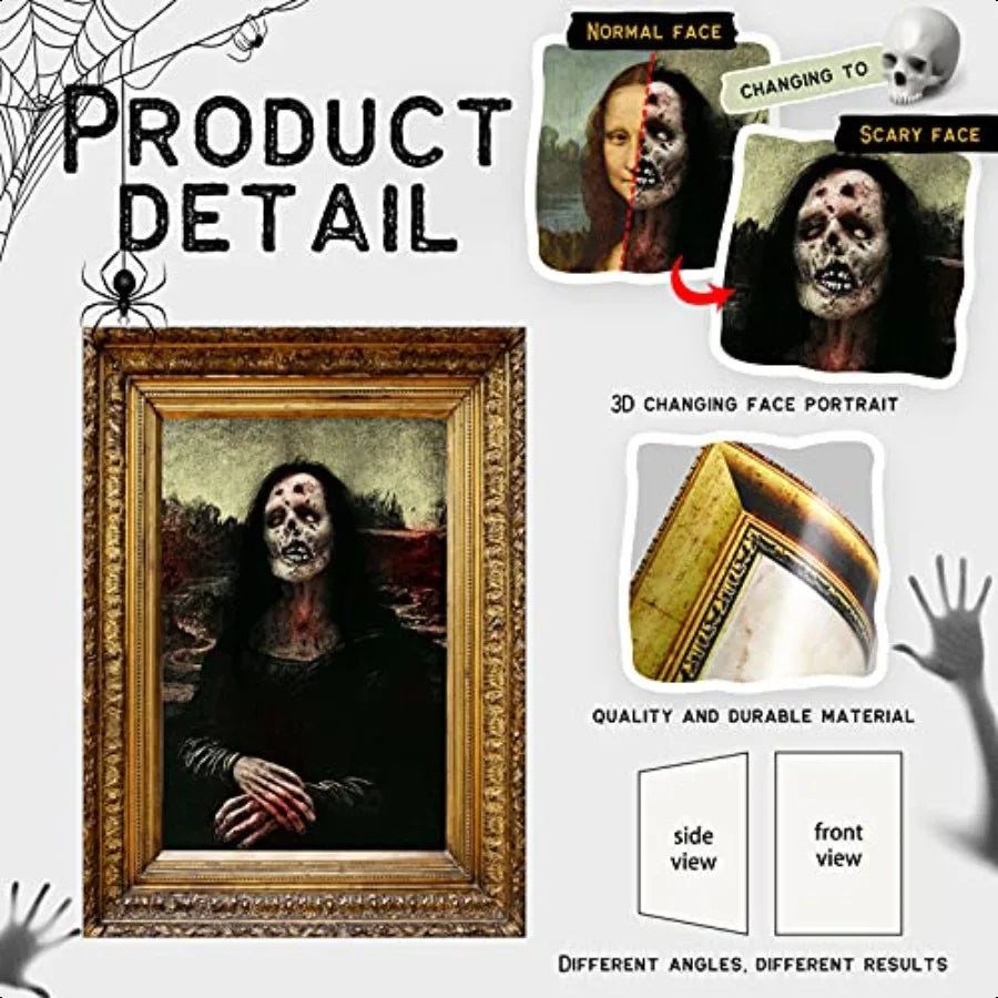Halloween 3D Portrait Moving Pictures Haunting Portraits