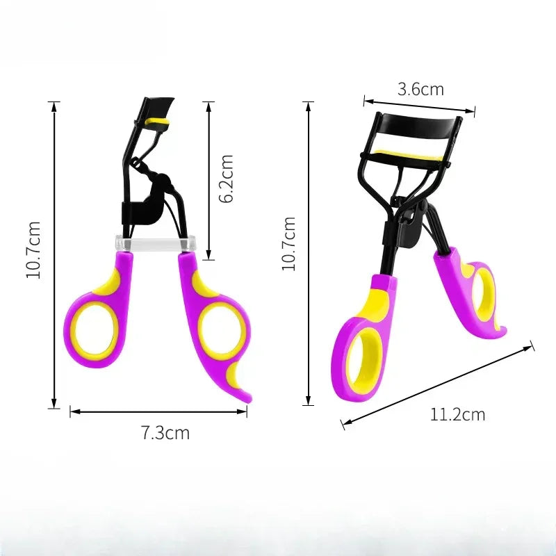 Eyelash tools 2Pcs Eyelash Curler Pads Women Professional Eyelashes Curling Tweezers Clips Lasting Eyes Makeup Beauty Tools