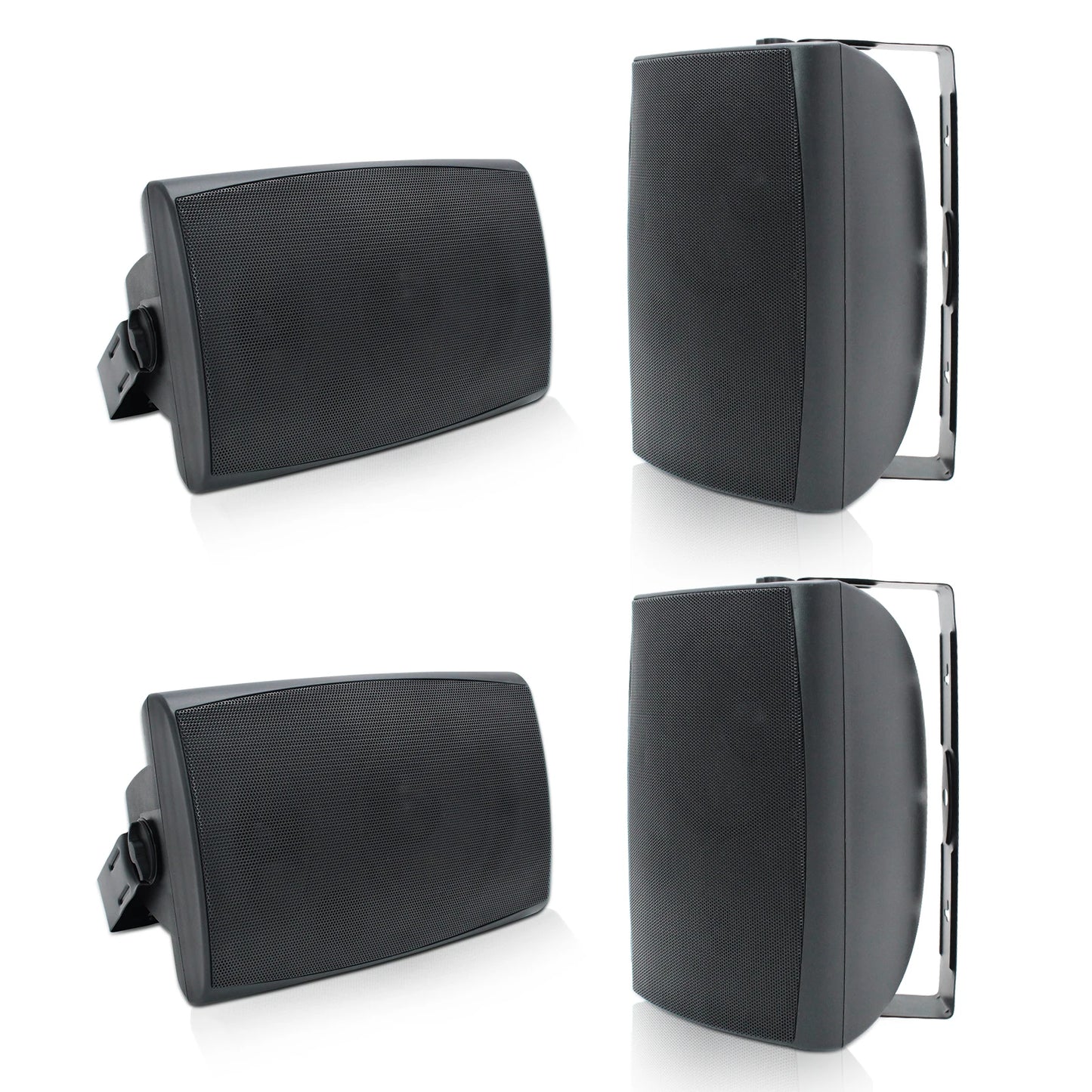 Herdio 4 Pack 6.5 Inch Bluetooth Speakers 800W Waterproof