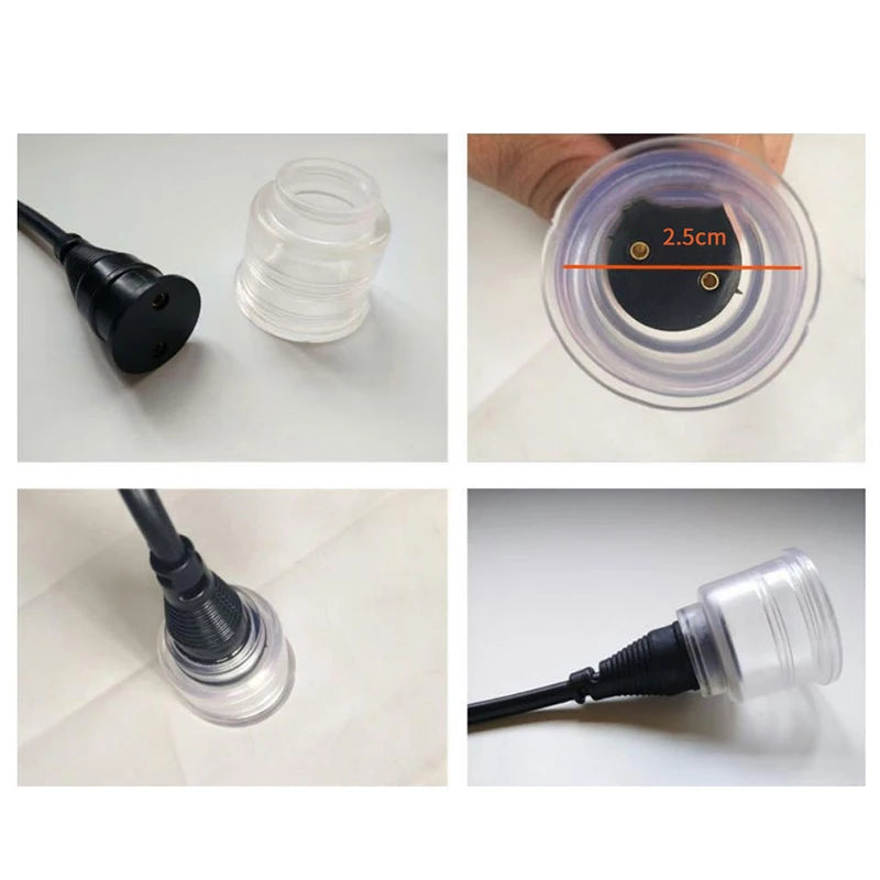 Aquarium Lamp Base Waterproof Wire Holder for T8 Lighting