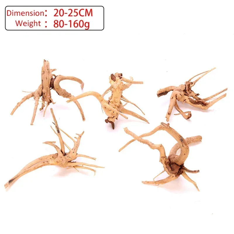 Natural Wooden Driftwood Roots Aquarium Decoration Fish Tank
