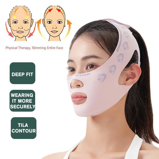 Chin Cheek Slimming Bandage V Shaper Facial Lifting Mask