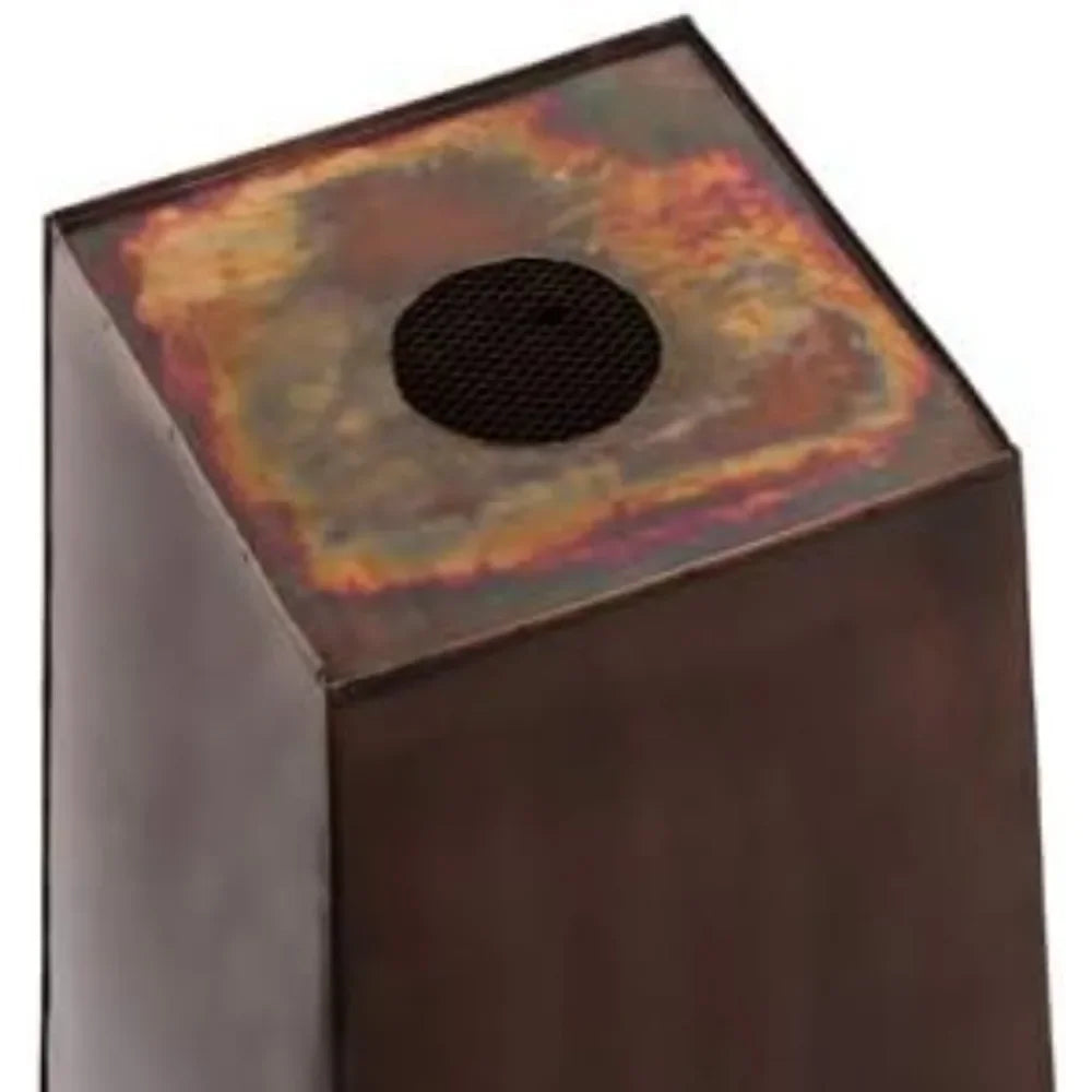 Tall Outdoor Planter Stainless Steel With Drip Tray