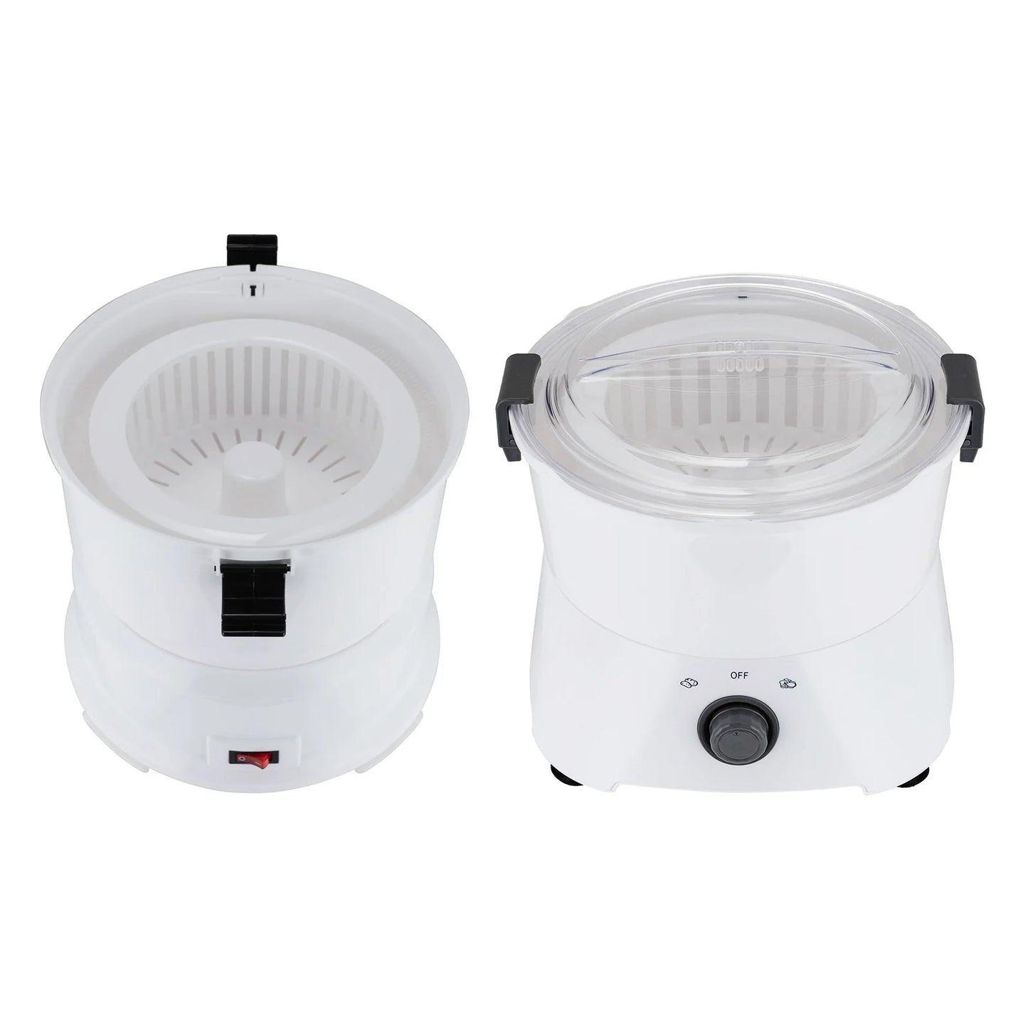 85W Electric Potato Peeler One Button Drive Spinner