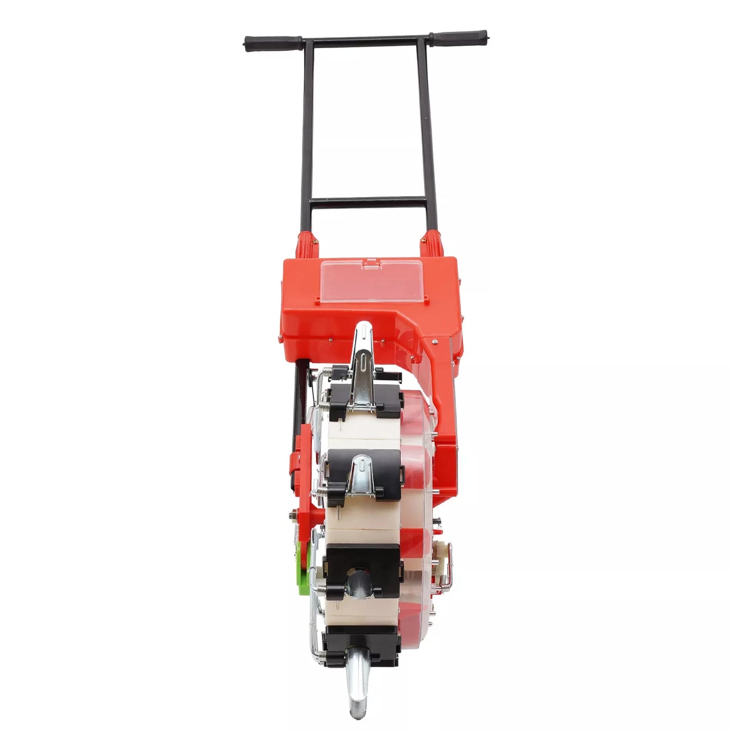 Hand-Push 10-Hole Seeder – Walk-Behind Garden and Row Crop Planter for Agriculture