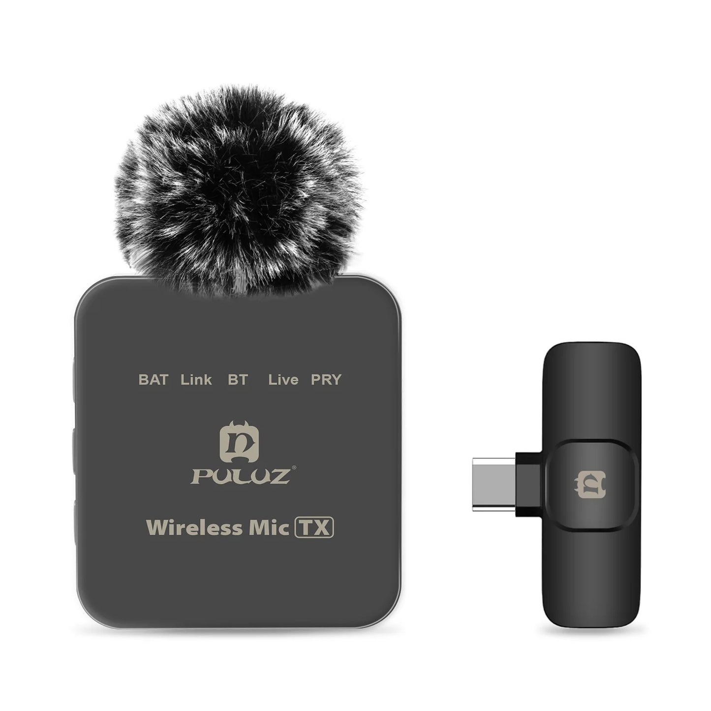 PULUZ Wireless Lavalier Microphone for iPhone Type C