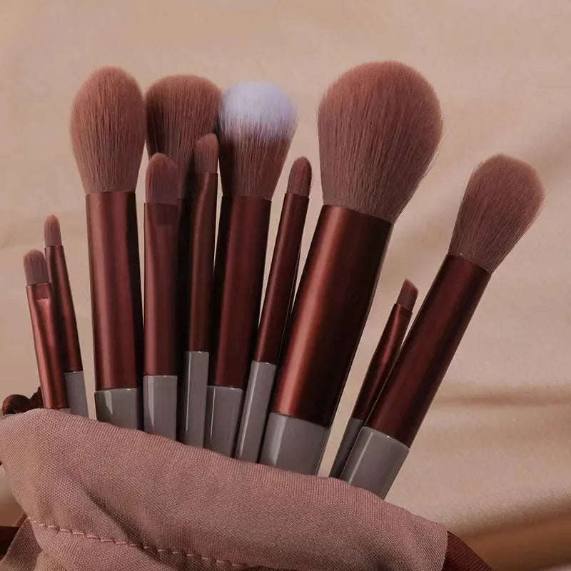 13Pcs Makeup Brushes Set Professional Soft Fluffy Eyeshadow