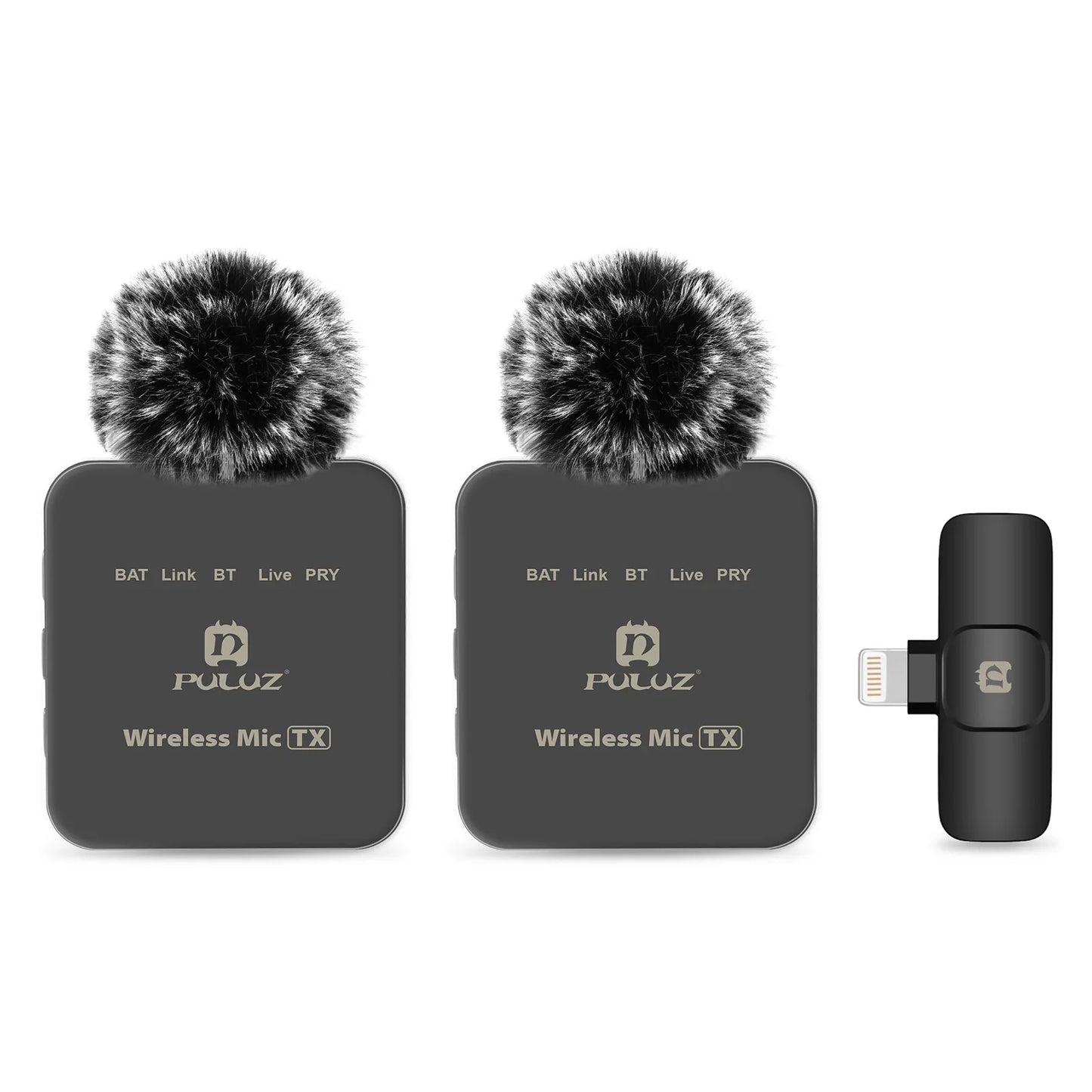 PULUZ Wireless Lavalier Microphone for iPhone Type C