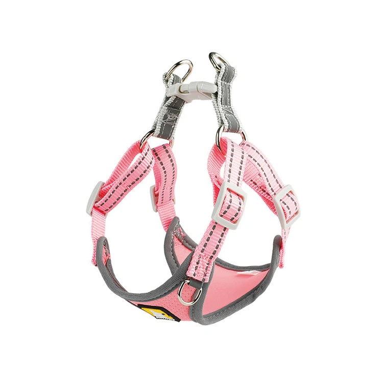 Amaz Seller Breathable Adjustable Reflective Pet Dog Harness Set with Leash for Small Medium Dogs