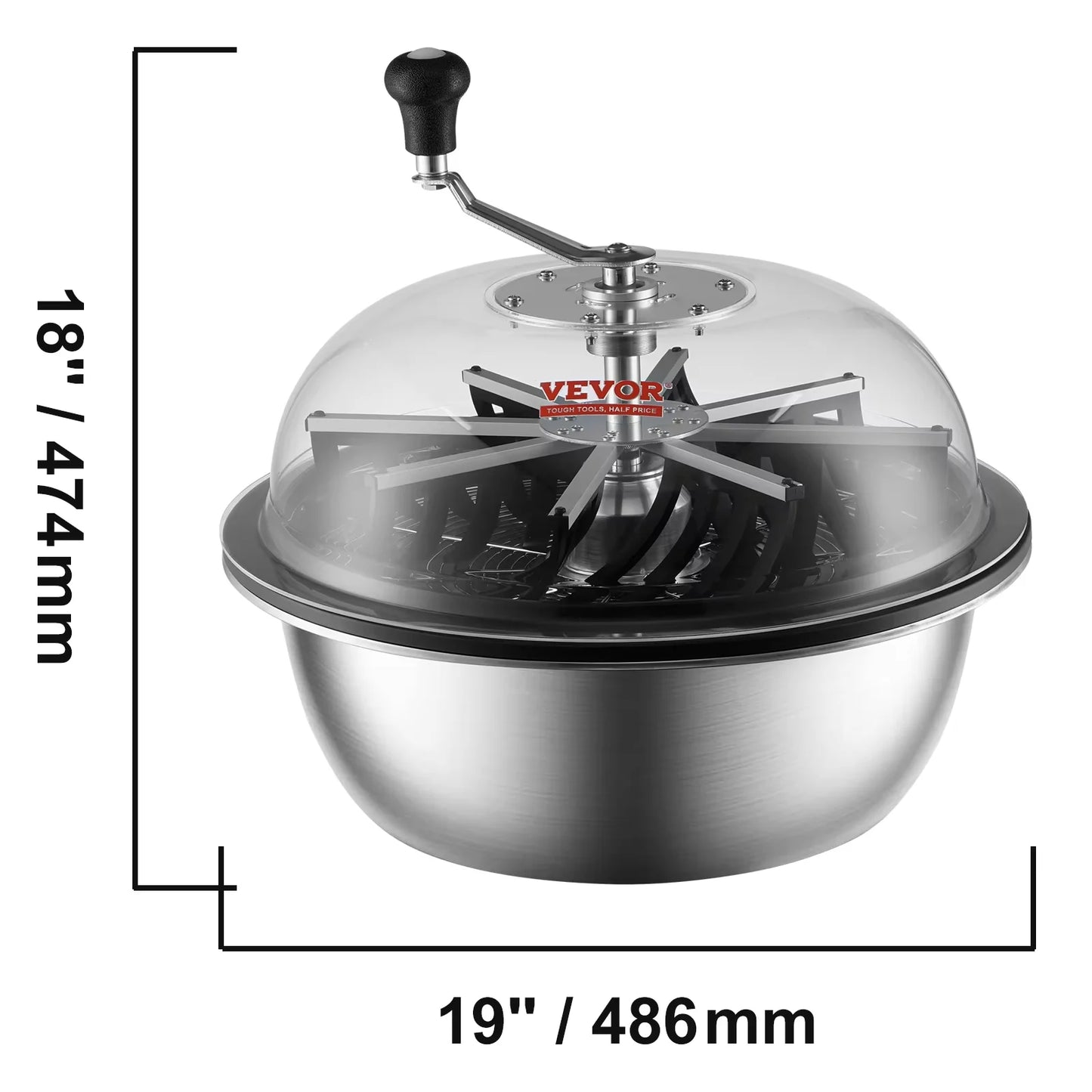 SucceBuy Leaf Bowl Trimmer Bud Stainless Steel Blades