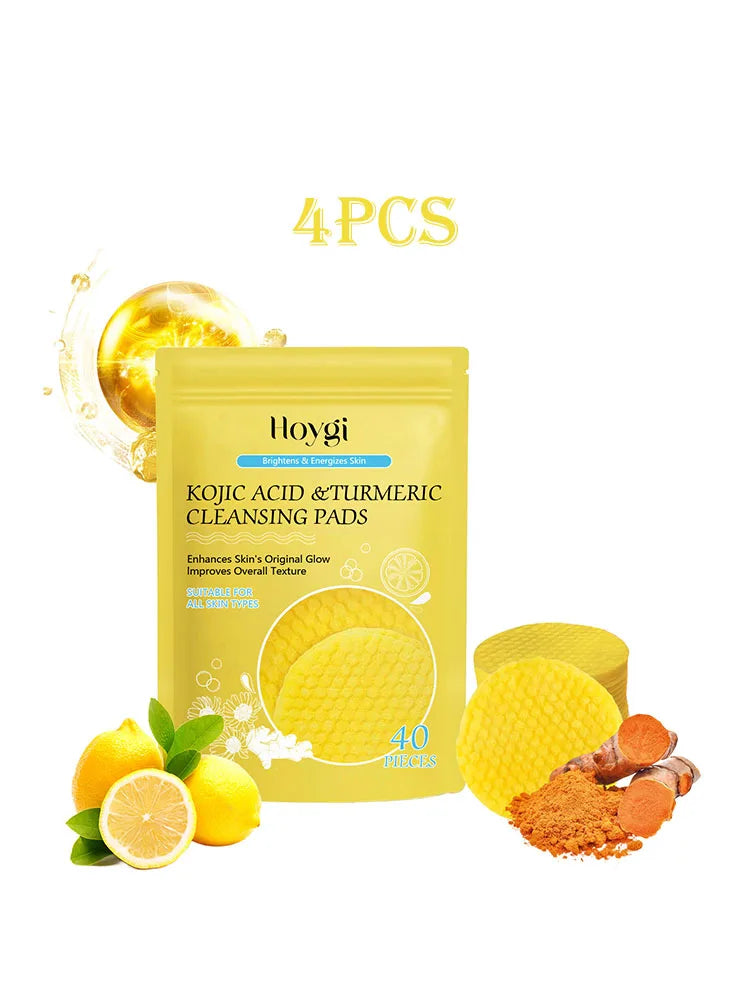 Hoygi Turmeric Kojic Acid Cleansing Pads Oil Control Pores