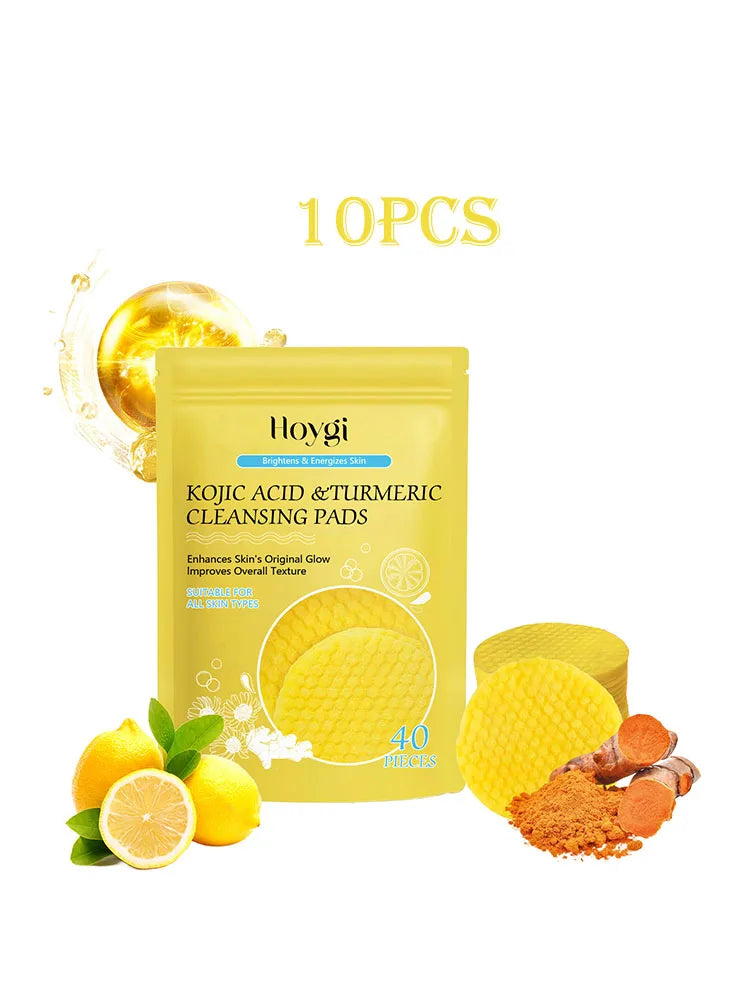 Hoygi Turmeric Kojic Acid Cleansing Pads Oil Control Pores