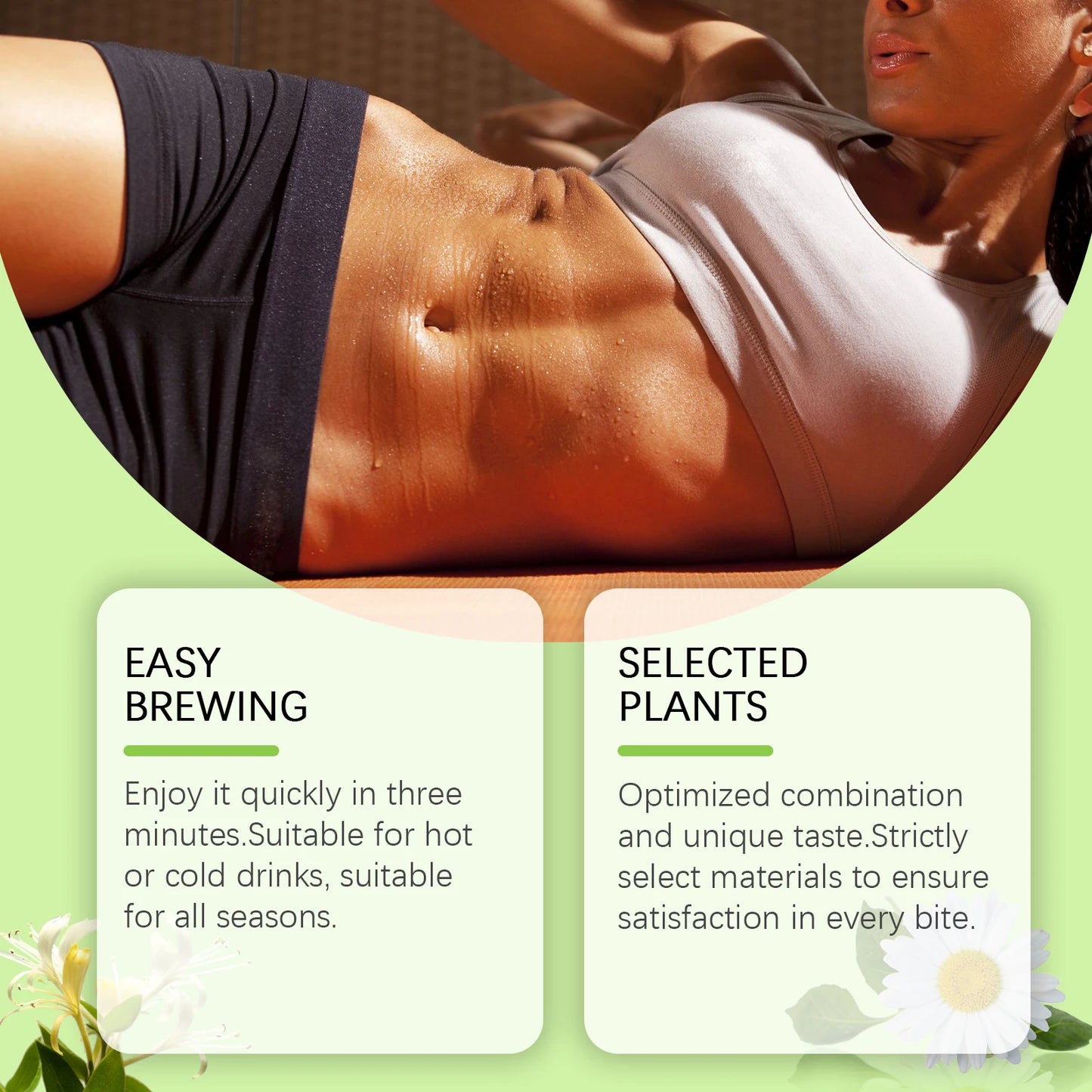 20pcs Googeer Detoxification Body Shaping Firming Tea Detoxification Enhance Immunity Fat Burn Weight Loss Self-Cultivation Tea