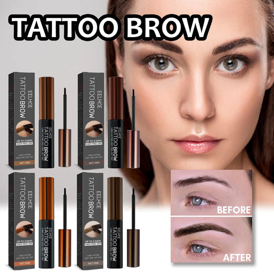 Eelhoe Eyebrow Gel Tint Peel Off Dye Long Lasting Waterproof