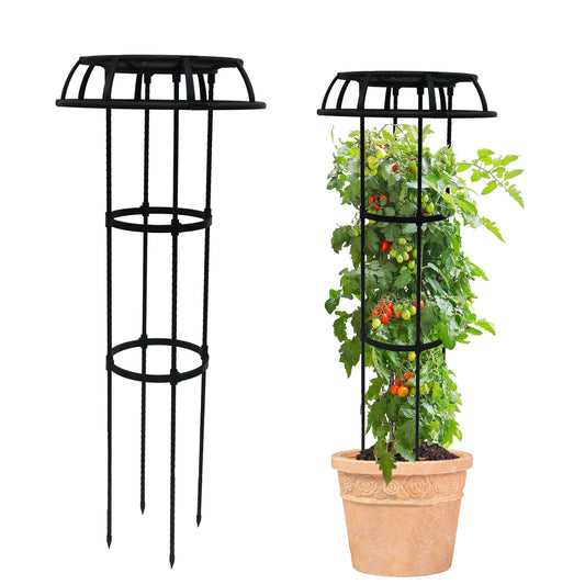 41 Inch Mushroom Top Garden Trellis For Climbing Plants