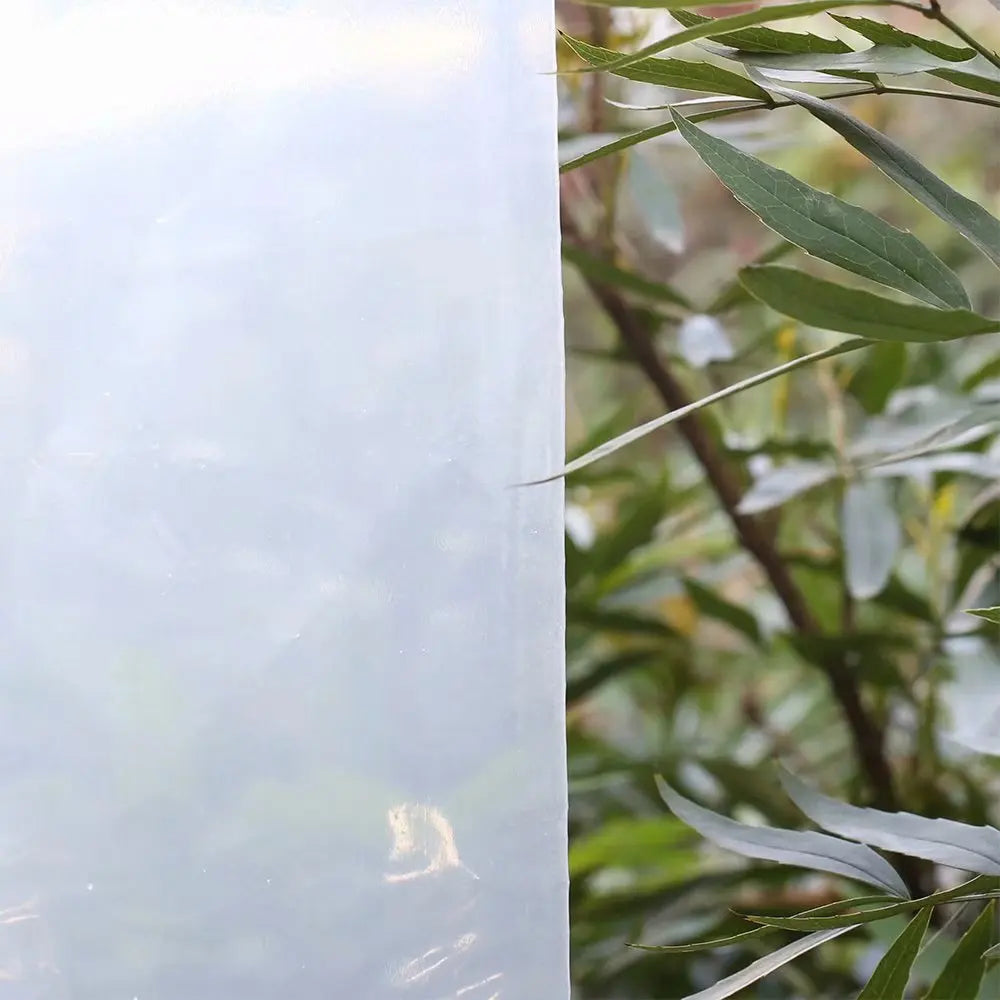 Clear Greenhouse Film 6.5 Ft By 32 Ft 3.1 Mil Grow Tunnel