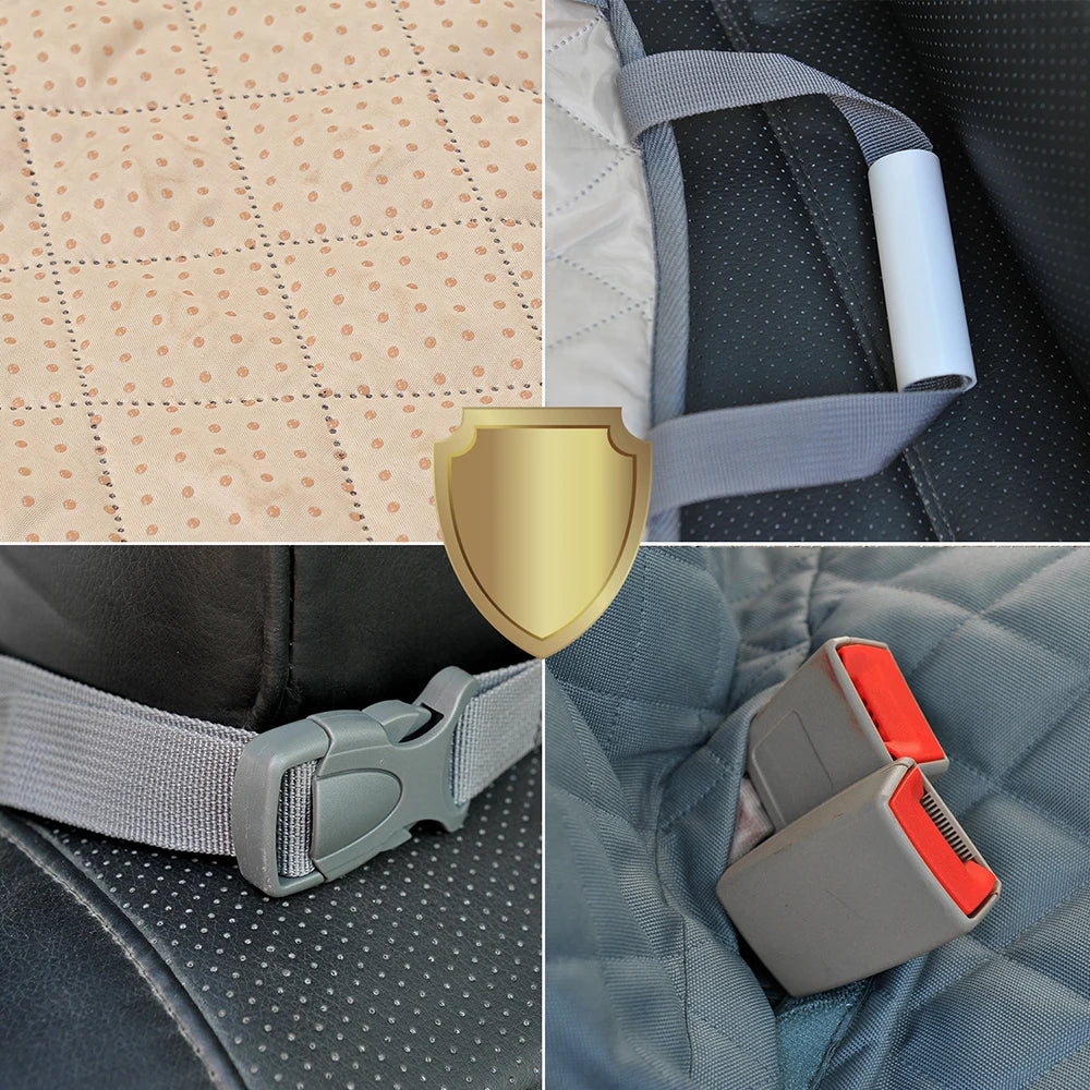 PETRAVEL Dog Car Seat Cover Waterproof Hammock Protector for Safe Travel