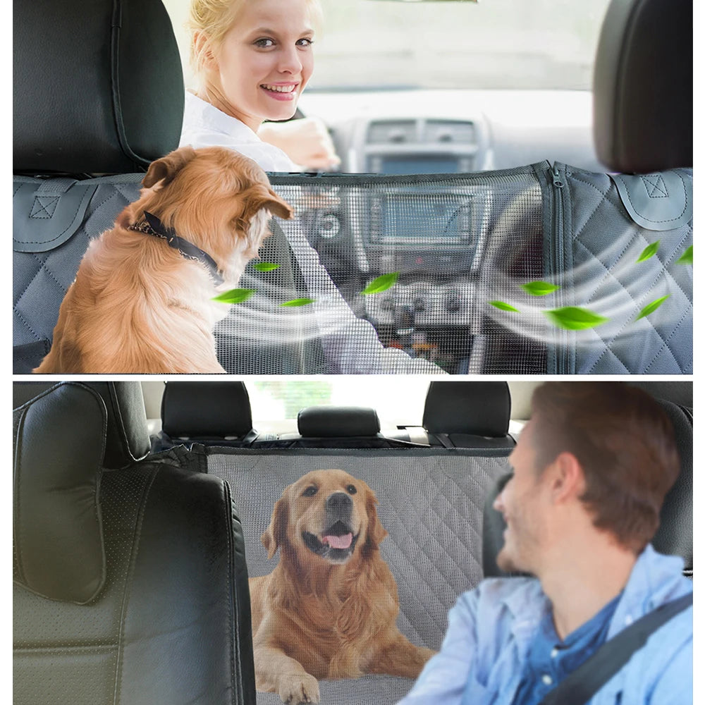 PETRAVEL Dog Car Seat Cover Waterproof Hammock Protector for Safe Travel