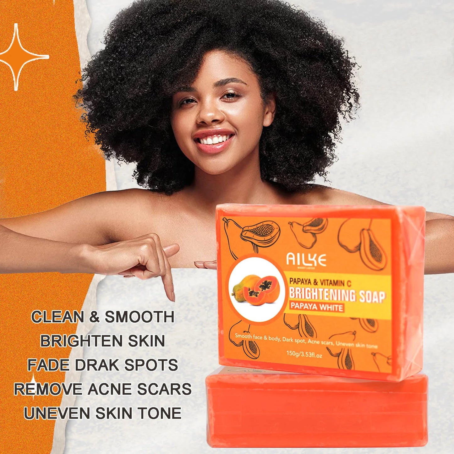 AILKE Collagen Whitening Set, Moisturizer, Hydration, Dark Spot Removal, Brightening Body Lotion, Armpit Whitening Cream