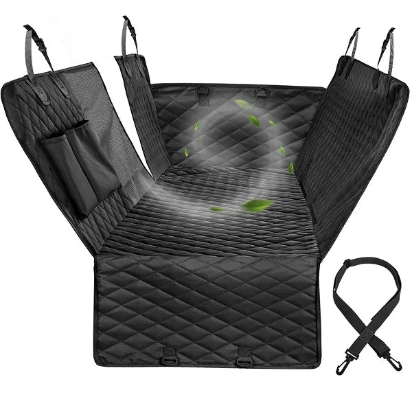 PETRAVEL Dog Car Seat Cover Waterproof Hammock Protector for Safe Travel