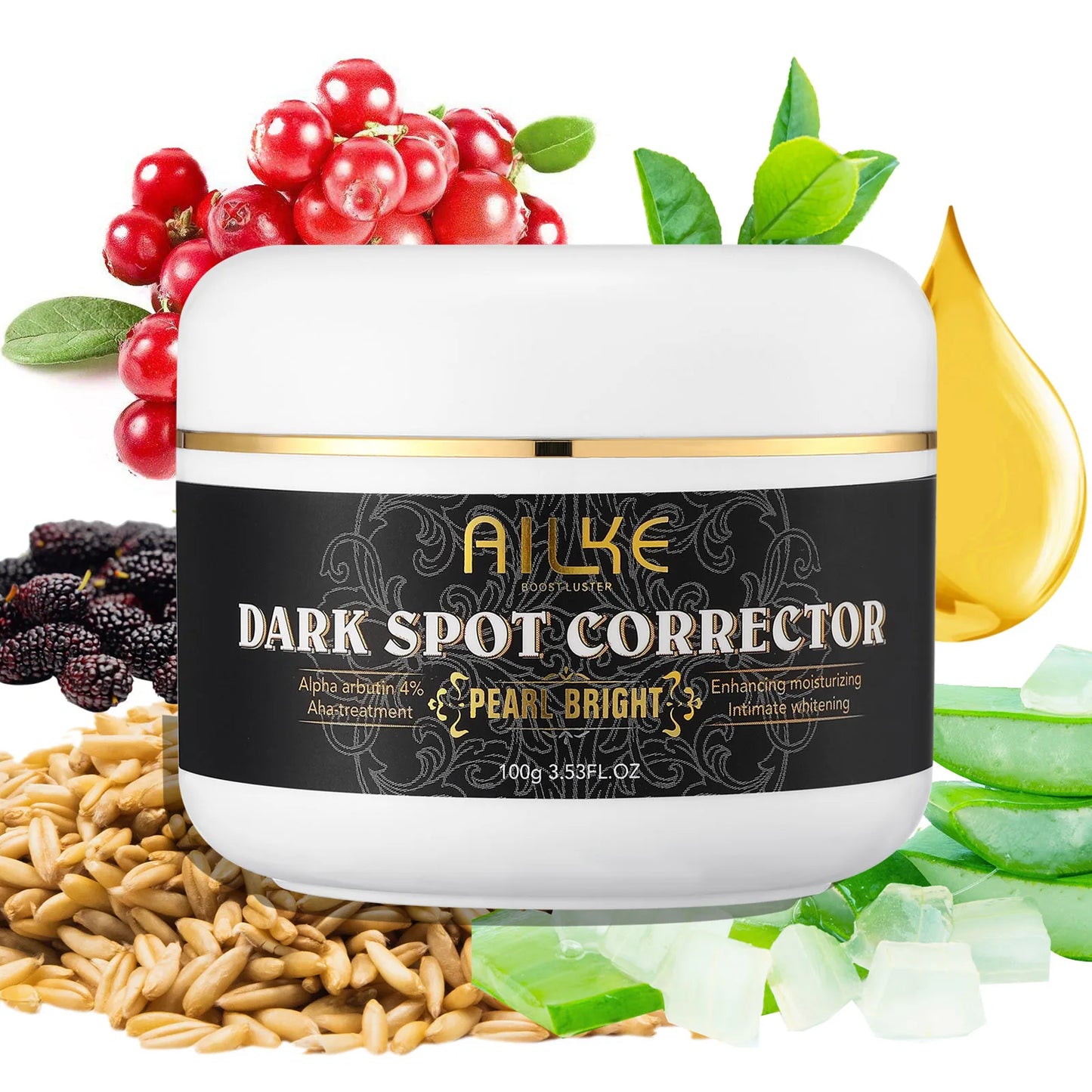 AILKE Collagen Whitening Set, Moisturizer, Hydration, Dark Spot Removal, Brightening Body Lotion, Armpit Whitening Cream