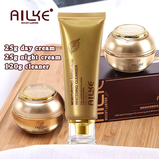 AILKE Whitening Dark Spots Cream With Collagen For Wrinkles