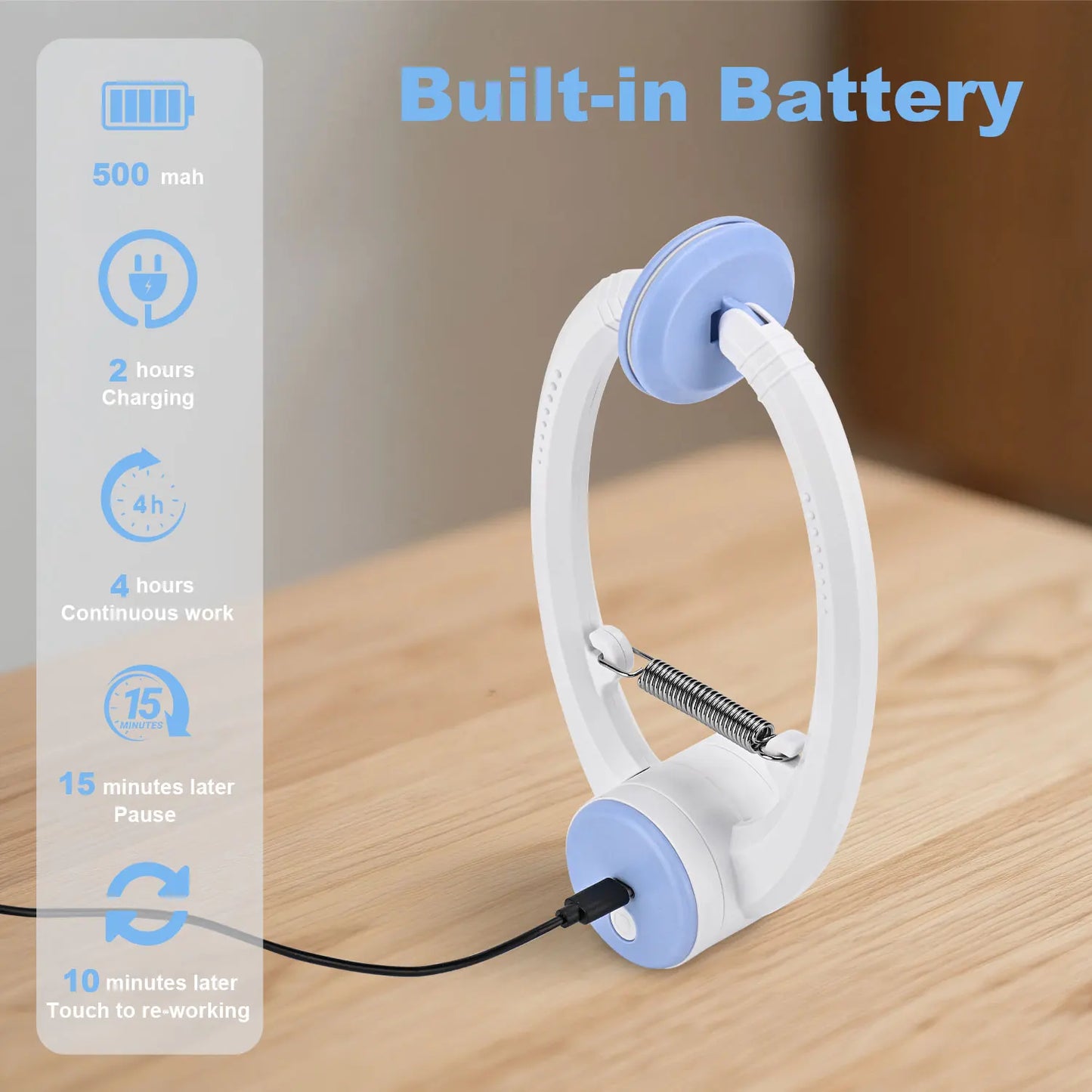 Electric Door Hanging Cat Toy USB Rechargeable Self Play Interactive Kitten Toy with Random Motion