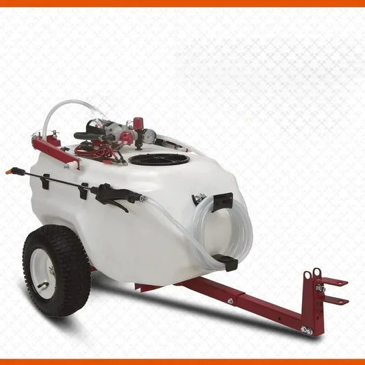 Tow Behind Boom Sprayer Broadcast 21 Gallon 12V DC 2.2 GPM