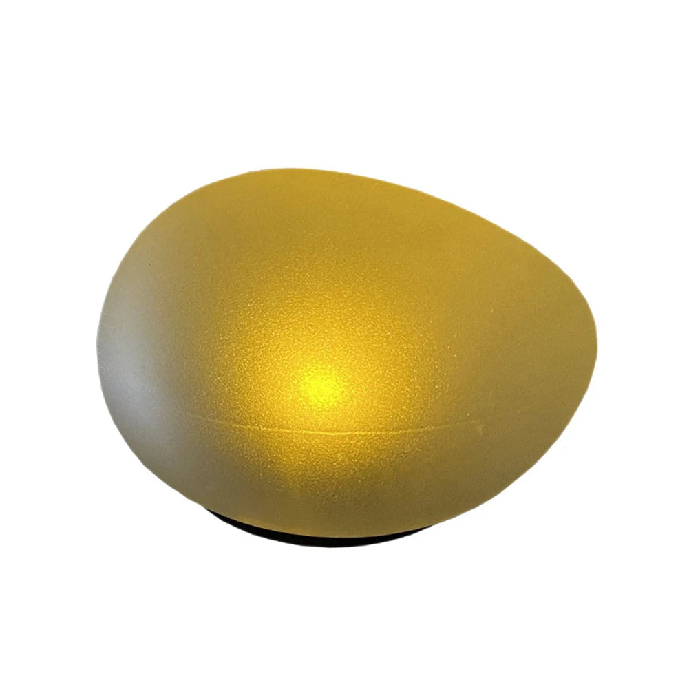 Glow Cobble Stone IP55 Waterproof Solar Garden Light Optical Control Solar Floor Light 600mAh Solar Pebble Lamp for Park Balcony