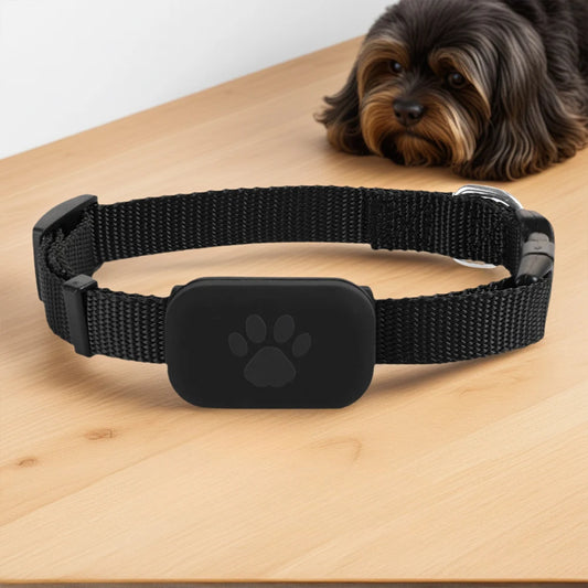 Pet GPS Tracker with Adjustable Collar Dog Tracker Smart Pet Locator for Cats and Dogs