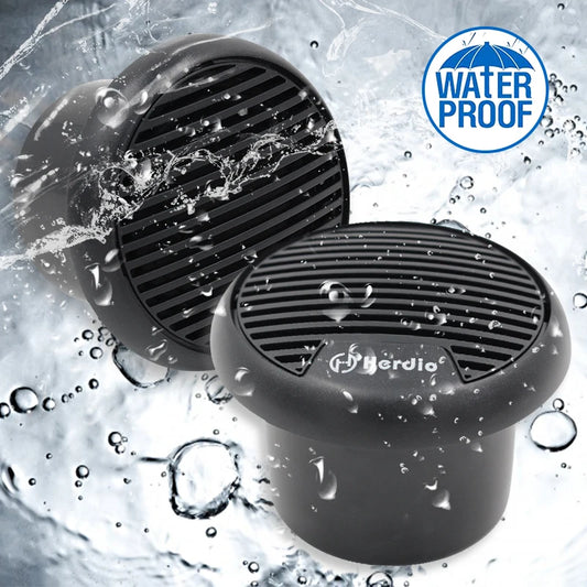 Herdio 140W Two-Way Marine Waterproof Stereo Mini Speaker System Is Applicable To ATV UTV Motorcycle Outdoor