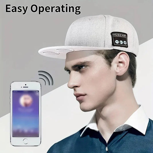 Fashion Bluetooth 5.0 Headphones Headset Baseball Cap Wireless Summer Hats With Stereo Earphone Mic Outdoor Hands-free Earbuds