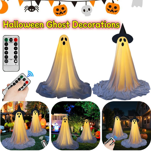 Light Up Ghost Halloween Decorations Outdoor Standing Ghost