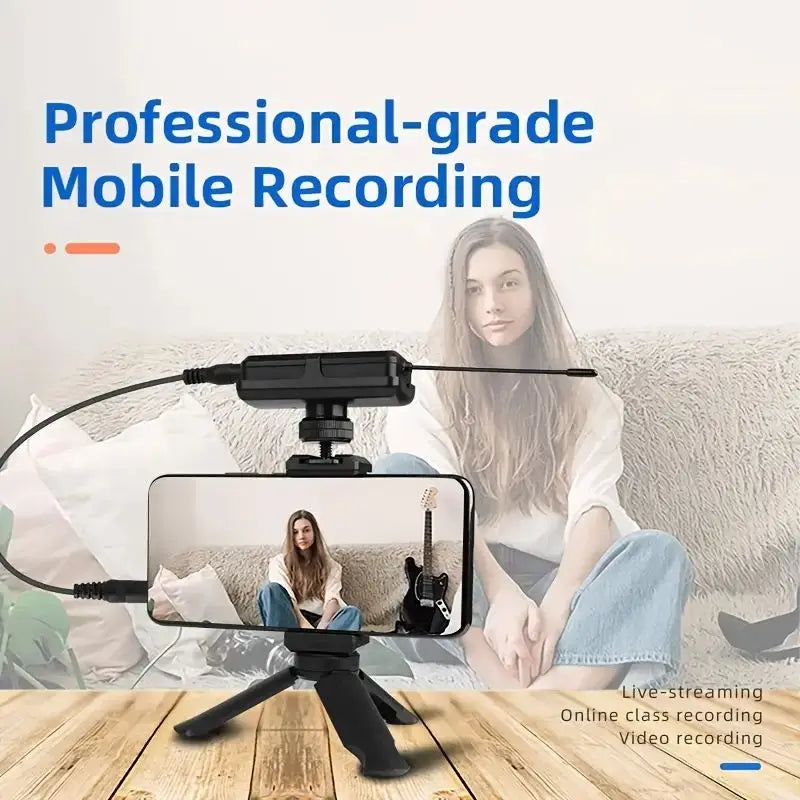 TFFRDN Q7 Wireless Lavalier Microphone System With Receiver