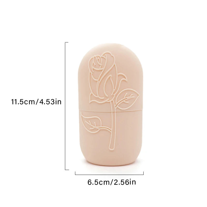 Reusable Ice Roller For Face And Eye Facial Beauty Ice Roller Skin Care Tools Ice Facial Cube Silicone Ice Mold Beauty Cooling