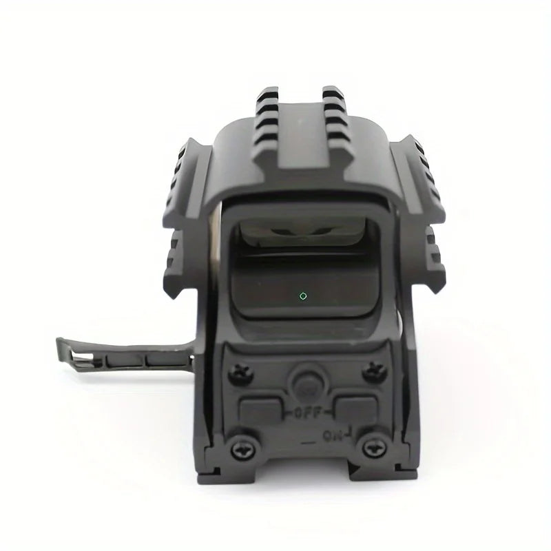 Outdoor Hunting Holographic Green Dot Sight Scope With Red Laser Tactical Optics Model HD553KR/Battery