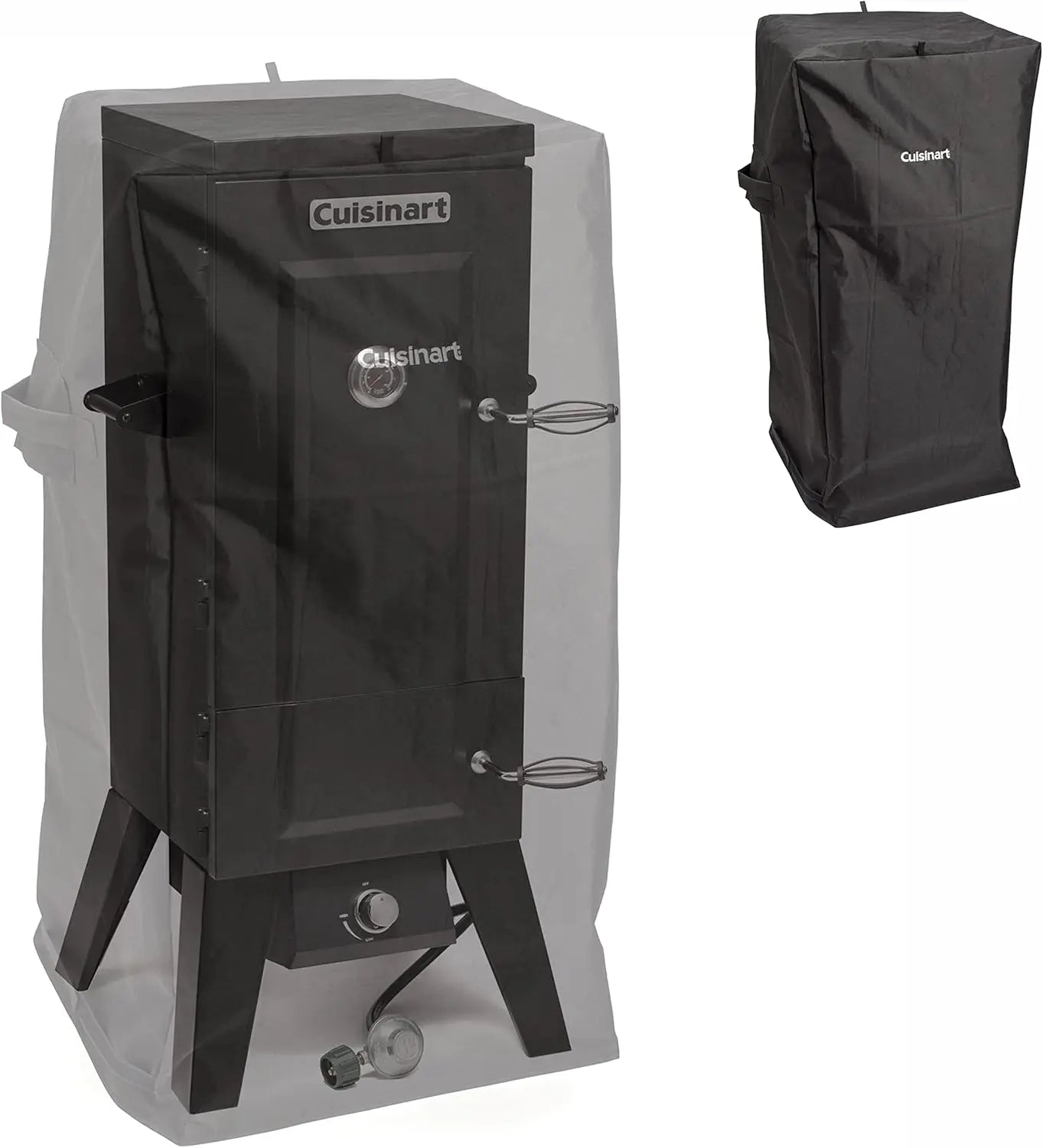 Cuisinart Cos 244 Vertical Propane Smoker With Temp Control