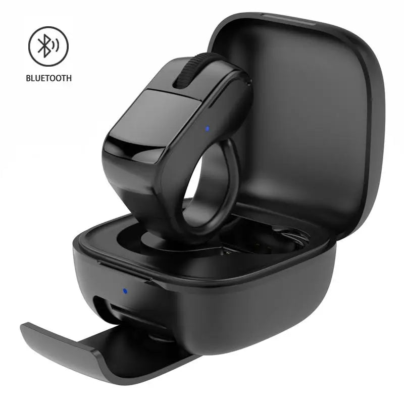 Xring Mouse Ring Remote Control with Touchpad, Bluetooth/2.4G Wireless Scrolling Ring Air Mouse for Short Video, Page Turner