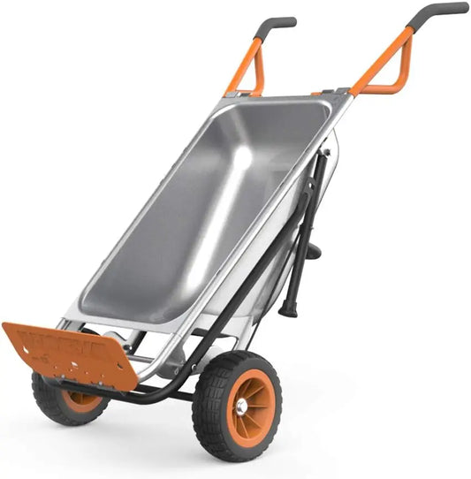 8 In 1 Aerocart Garden Cart Wheelbarrow Heavy Duty Dolly
