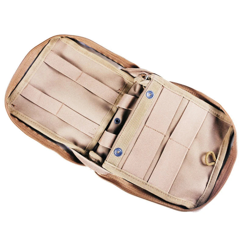 Utility 22CM Large Size Tactical Waist Bag Molle First Aid Bag Belt EDC Medical Pouch Emergency Training Bag Hunting Accessories