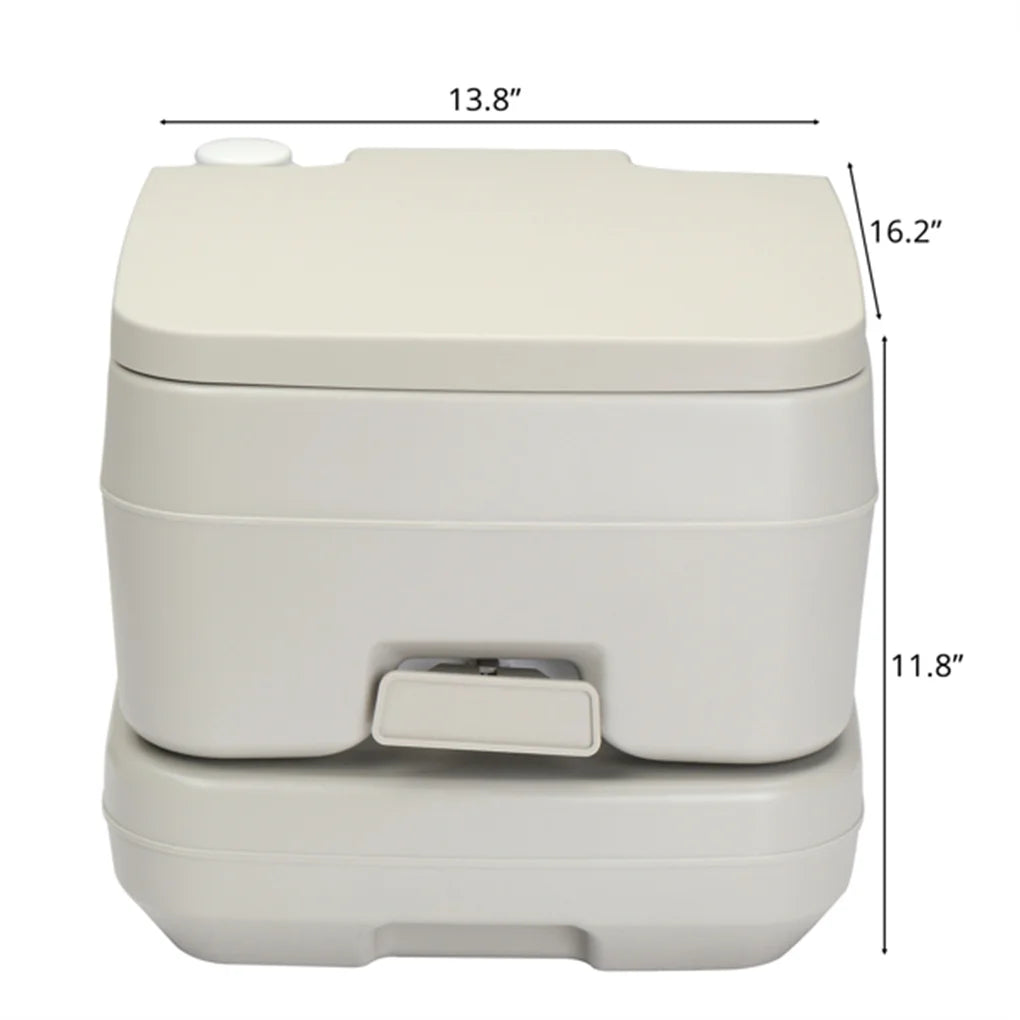 Outdoor Portable Camping Toilet Caravan Travel Boating Flush Elderly Pregnant Woman Water-saving Mobile Removable Flush Toilet