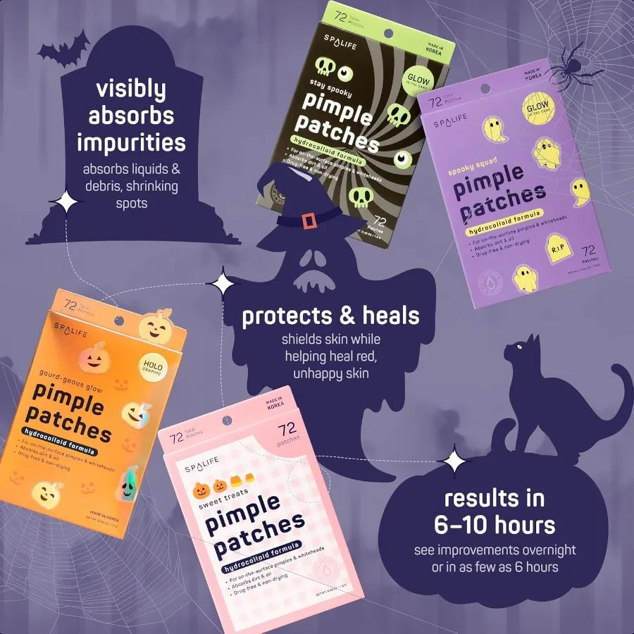 Korean Hydrocolloid Pimple Patches Face Glow Stickers