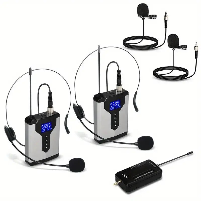 TFFRDN Q7 Wireless Lavalier Microphone System With Receiver