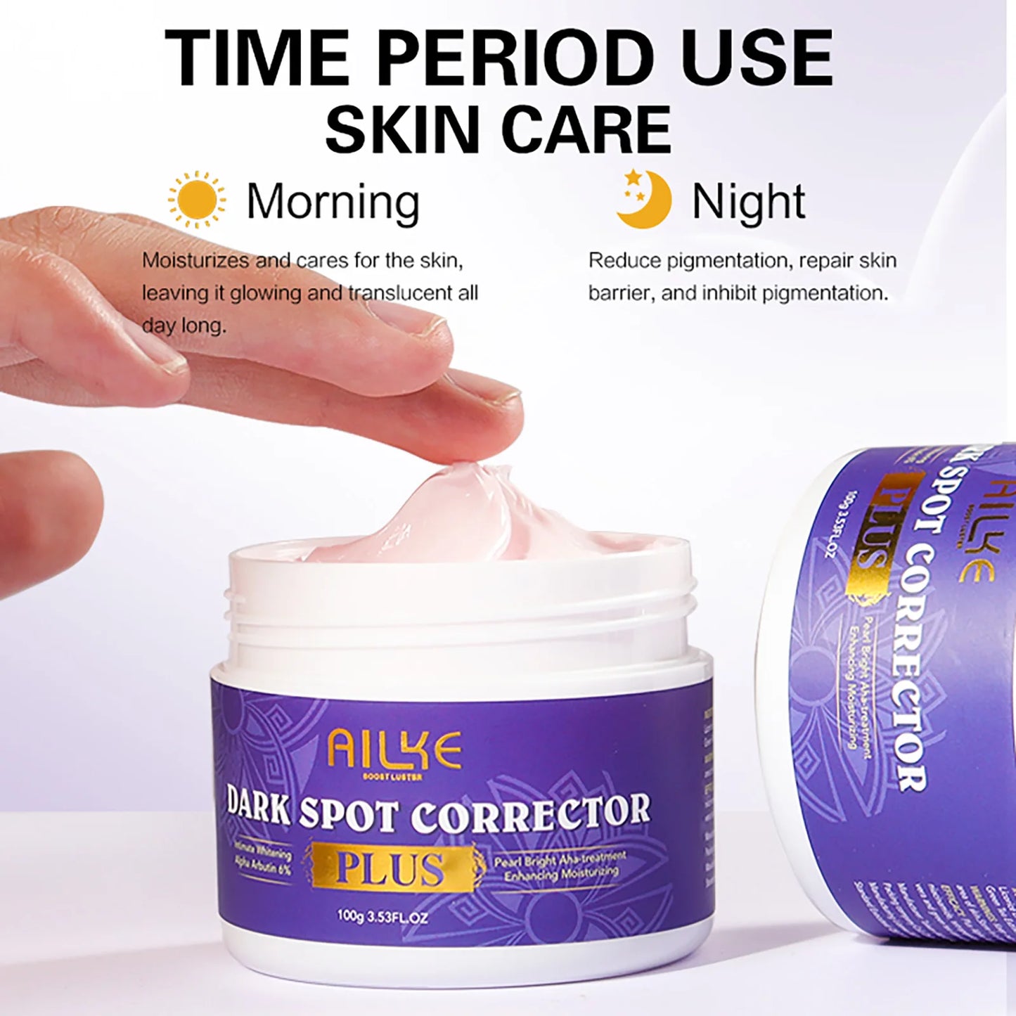 AILKE Glutathione Plus Skin Care Set Advanced Lightening Lotion Moisturizes and Softens Skin Glow Range for Men and Women