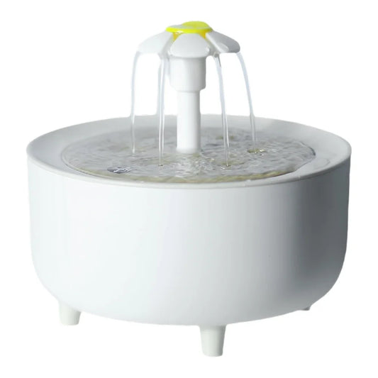 1200ml Electric Mute Automatic Cat Water Fountain with USB Filtering for Clean and Fresh Drinking Experience