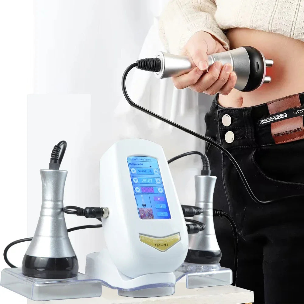 Miss Queeny 3-in-1 Vacuum 40K Slimming Cavitation Machine Skin Tightening and Anti Wrinkle Equipment