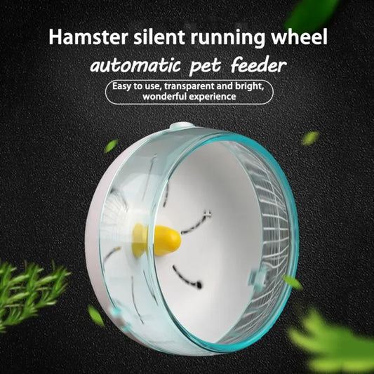 Pet Hamster Running Wheel Toy Exercise Wheel for  Hamsters Quiet Spinner Running Wheel for Small Pet Hamsters Mice Rat Gerbils