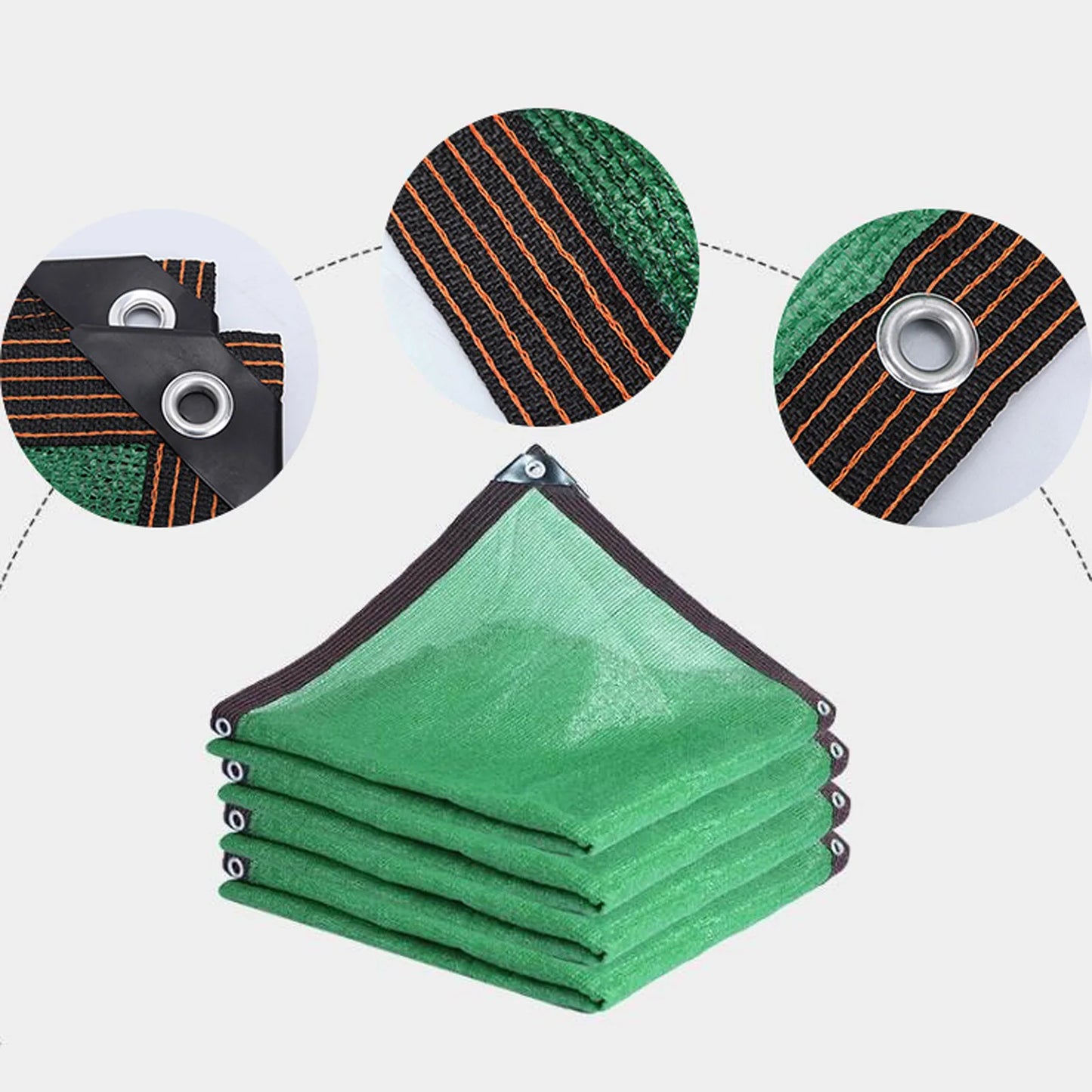Garden Sun Shade Cover Outdoor Garden Net Plant Cover Durable Shade Net Screen for Greenhouse Garden Flower Trees Fence