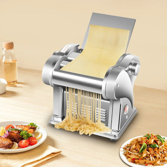 110V Electric Pasta Machine For Noodles Dumplings Dough Skin
